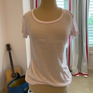Smart Blonde Pink Barbie Tee